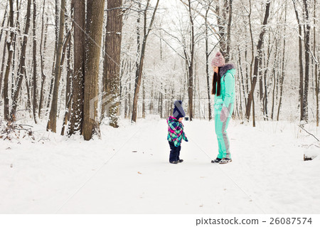 happy family mother and child baby daughter on a happy family mother and child baby daughter on a 26087574