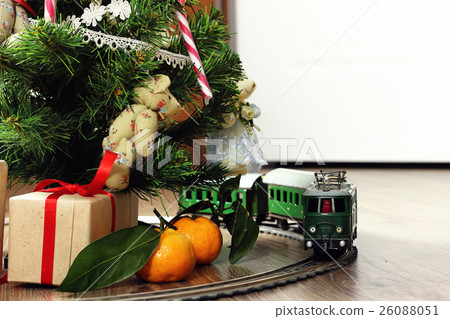 train under tree gift train under tree gift 26088051