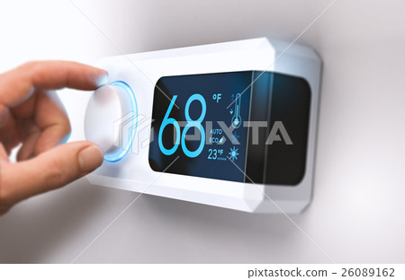 Thermostat, Home Energy Saving 26089162