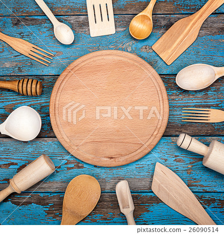 Set kitchen utensils. Accessories for cooking. 26090514