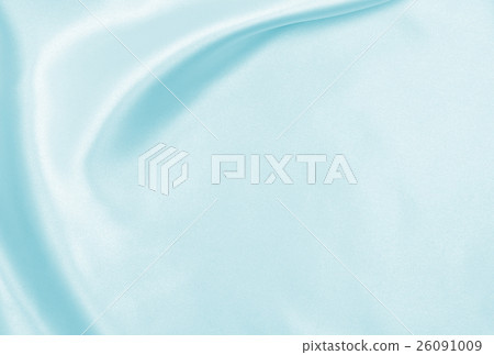 Smooth elegant blue silk or satin luxury cloth 26091009