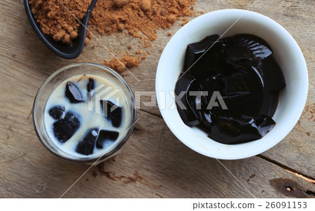 fresh milk grass jelly fresh milk grass jelly 26091153