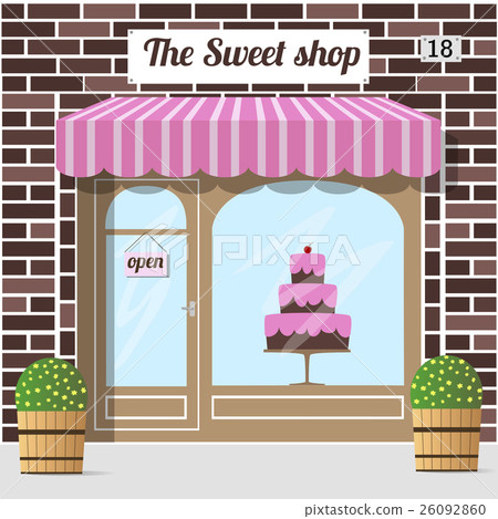 Sweet shop. Candy store, confectionery store. Sweet shop. Candy store, confectionery store. 26092860