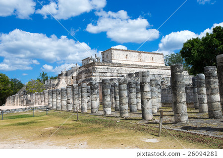 Kukulkan Pyramid in Chichen Itza Site, Mexico 26094281