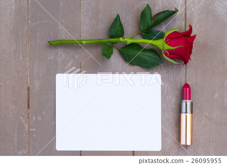 Red lipsick still life 26095955