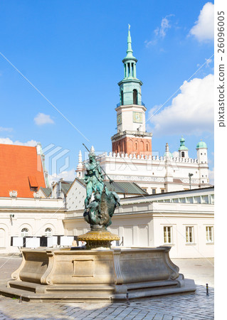 Old market square in Poznan, Poland 26096005