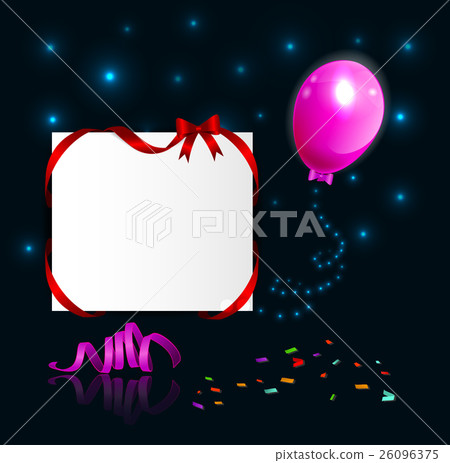 background with colorful balloons 26096375