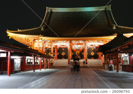 Asakusa Temple by night 26096793