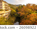 Yamanaka Onsen Tsurusen River and Autumn 26098922