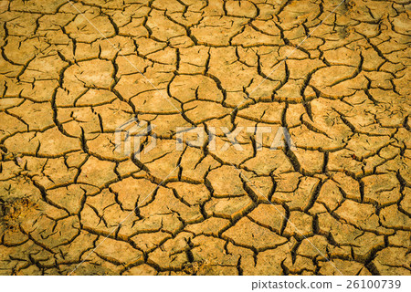 Background of dry cracked soil dirt 26100739