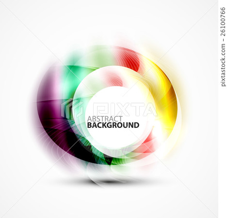 Vector abstract blurred swirl 26100766