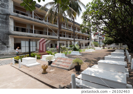 The Tours and Slenn massacre crime museum in Phnom Penh, Cambodia The Tours and Slenn massacre crime museum in Phnom Penh, Cambodia 26102463