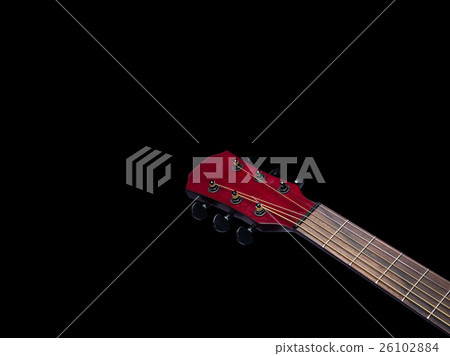Acoustic  Neck Guitar, Red color 26102884