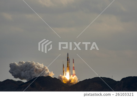 Tanegashima rocket launch H-IIA F31 Sunflower No. 9 26103321