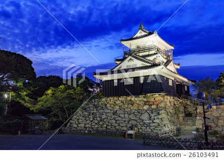 Hamamatsu Castle Light Up  - 由德川家康建造的Suika城堡 -  26103491