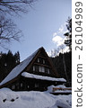 冬季日本建築 26104989