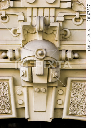 Detail of Art Nouveau building 26107807
