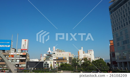 Townscape in front of Toyohashi station. Townscape in front of Toyohashi station. 26108209