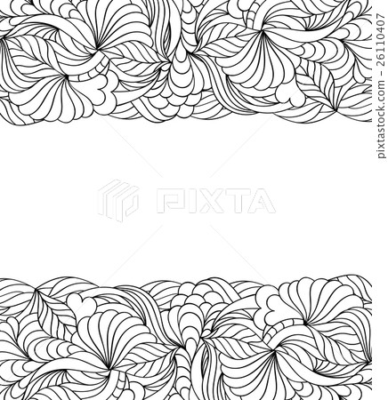 abstract hand drawn pattern abstract hand drawn pattern 26110407