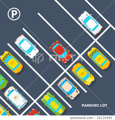 Parking Lot Poster Parking Lot Poster 26110495