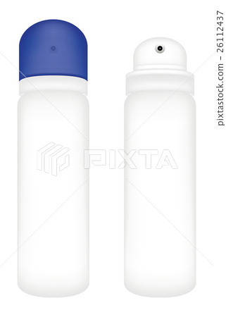 White container spray bottle 26112437