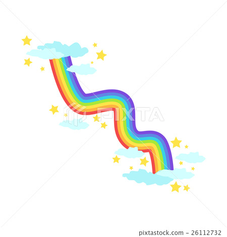 Shaped Rainbow Icon Shaped Rainbow Icon 26112732