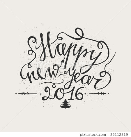 Happy Holidays greetings lettering inscription Happy Holidays greetings lettering inscription 26112819