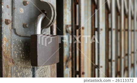 Old master key locked on iron gate Old master key locked on iron gate 26113372