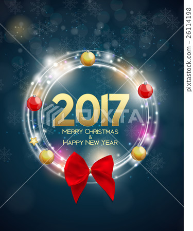 Abstract Beauty Christmas and 2017 New Year Abstract Beauty Christmas and 2017 New Year 26114198