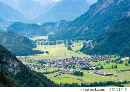 The village is in an alpine 26115943