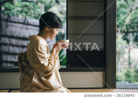 和服女性 26118043