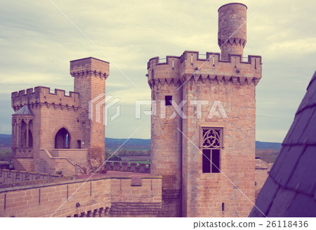 Towers of old castle, Olite 26118436