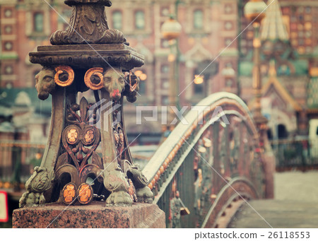 Detail of Malo-Koniushennyi bridge 26118553