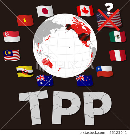 TPP離開美國 TPP離開美國 26123941