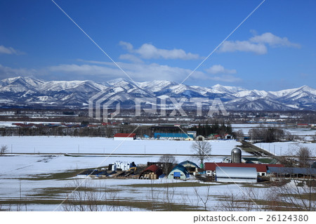 Hokkaido Hidaka Mountains and Tokachi plain 26124380