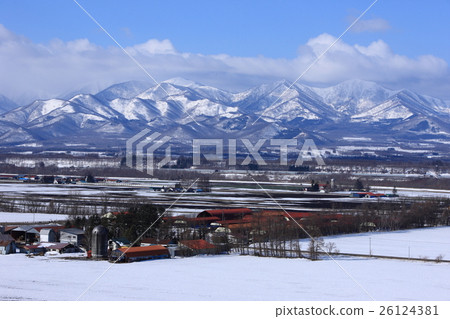 Hokkaido Hidaka Mountains and Tokachi plain 26124381
