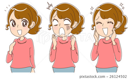 Women's illustration (set) Women's illustration (set) 26124502