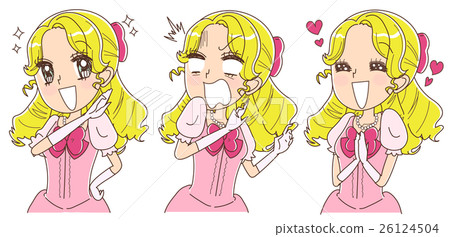 Maiden's illustration (set) 26124504