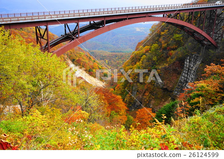 October Bandai Azuma Skyline 01 Masuzawa Bridge Tsubakuro Valley October Bandai Azuma Skyline 01 Masuzawa Bridge Tsubakuro Valley 26124599