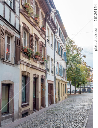 Quarter's weirs building scene of Strasbourg Quarter's weirs building scene of Strasbourg 26126164