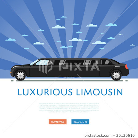 Luxurious limousine service 26126616