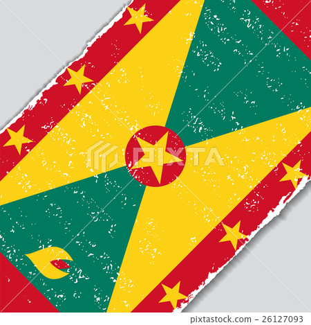 Grenada grunge flag. Vector illustration. Grenada grunge flag. Vector illustration. 26127093