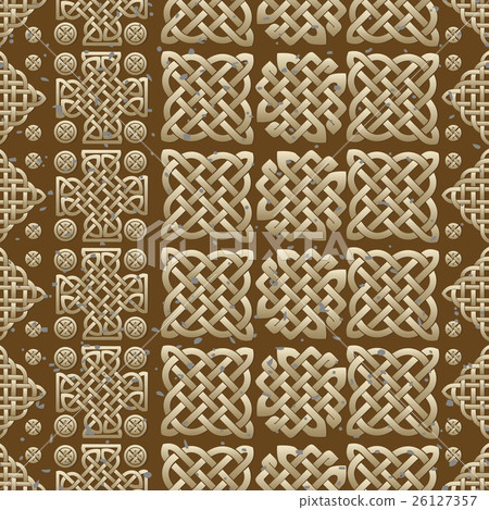 Celtic knot seamless pattern Celtic knot seamless pattern 26127357
