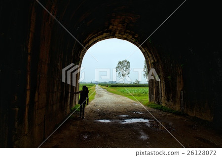 越南Thanh Hoa世界遺產城市Ju牆從北門外面 26128072