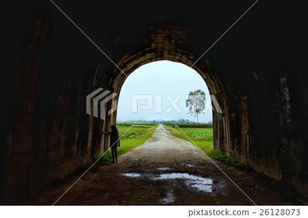 越南Thanh Hoa世界遺產城市Ju牆從北門外面 26128073