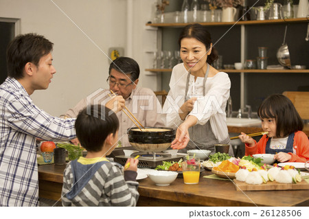 Nabe烹飪晚餐形象 26128506