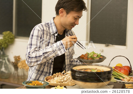 Nabe cooking dinner image Nabe cooking dinner image 26128578