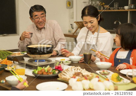 Nabe cooking dinner image 26128592