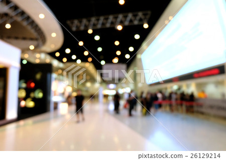 Abstract background blurred many people in the exhibition event Abstract background blurred many people in the exhibition event 26129214