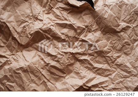 texture of wrinkled kraft paper for background texture of wrinkled kraft paper for background 26129247